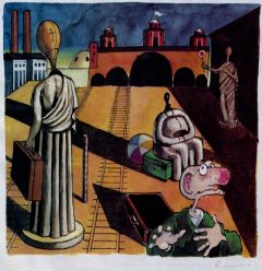 Alla maniera di De Chirico